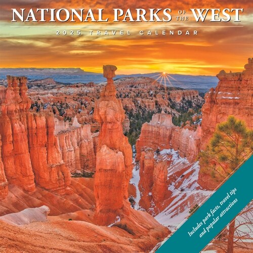 National Parks of the West 2025 12 X 12 Wall Calendar (Wall)