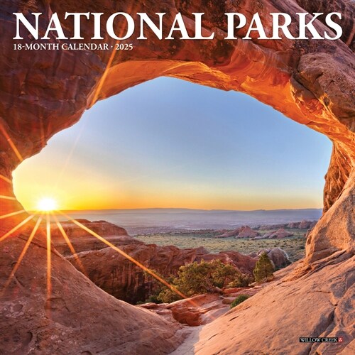 National Parks 2025 7 X 7 Mini Wall Calendar (Mini)