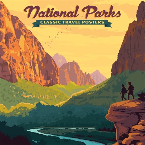 National Parks (Adg) 2025 7 X 7 Mini Wall Calendar (Mini)