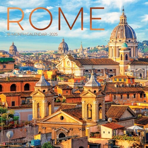 Rome 2025 12 X 12 Wall Calendar (Wall)