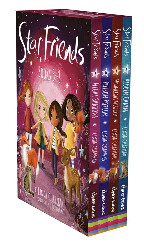 Star Friends 4-Book Boxed Set, Books 5-8: Night Shadows; Poison Potion; Moonlight Mischief; Hidden Charm (Paperback)