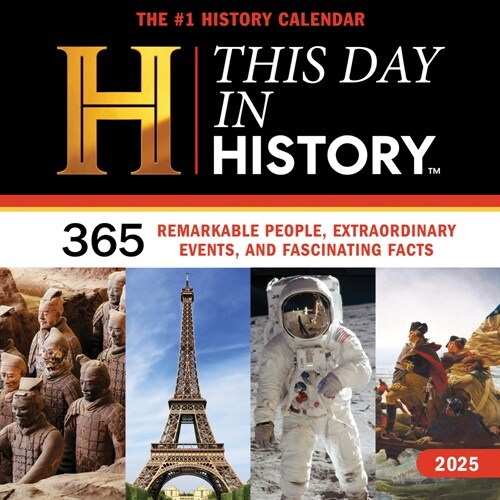 2025 History Channel This Day in History Wall Calendar: 365 Remarkable People, Extraordinary Events, and Fascinating Facts (Wall)