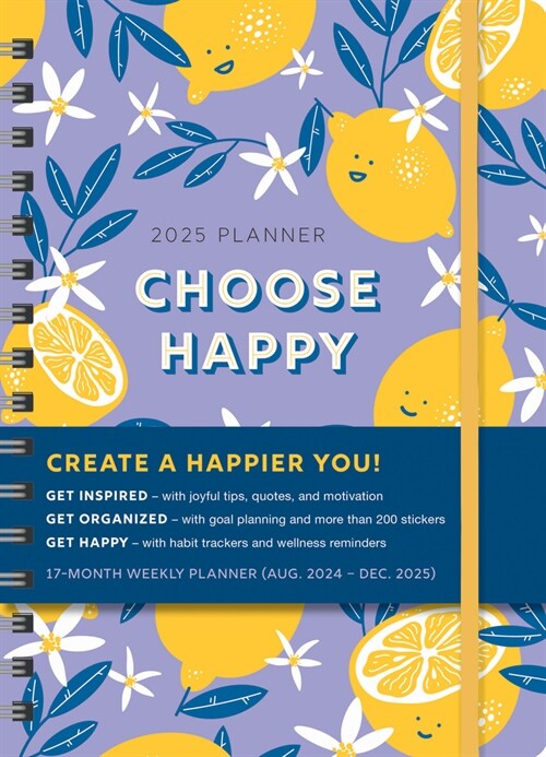 2025 Choose Happy Planner: August 2024-December 2025 (Other)