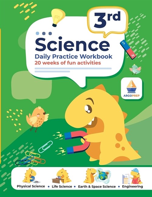 2nd Grade Science: Daily Practice Workbook 20 Weeks of Fun Activities (Physical, Life, Earth and Space Science, Engineering Video Explana (Paperback)
