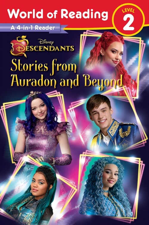 World of Reading: Descendants 4-In-1 Reader: Stories from Auradon and Beyond (Paperback)