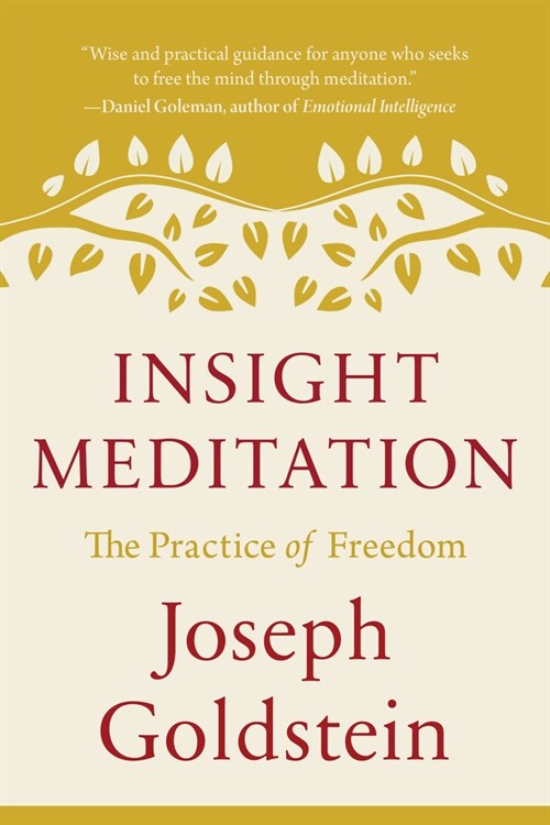 Insight Meditation: The Practice of Freedom (Paperback)