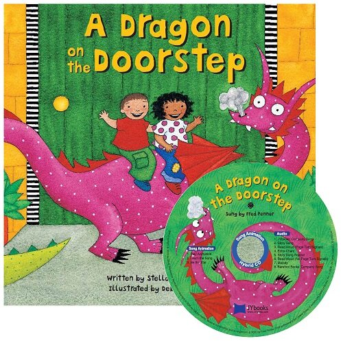노부영 송 애니메이션 A Dragon on the Doorstep (QR) (Paperback + CD)