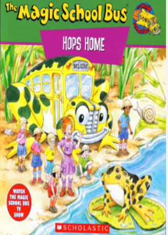 [중고] The Magic School Bus Hops Home (Paperback)