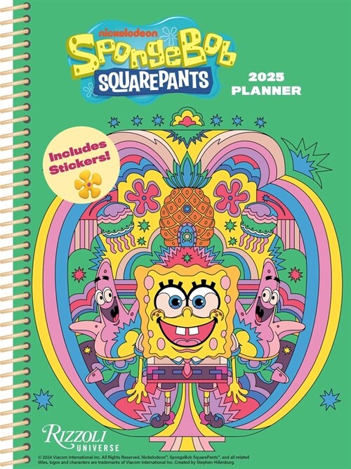 Spongebob Squarepants 2025 Planner (Desk)