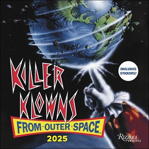 Killer Klowns from Outer Space 2025 Wall Calendar (Wall)