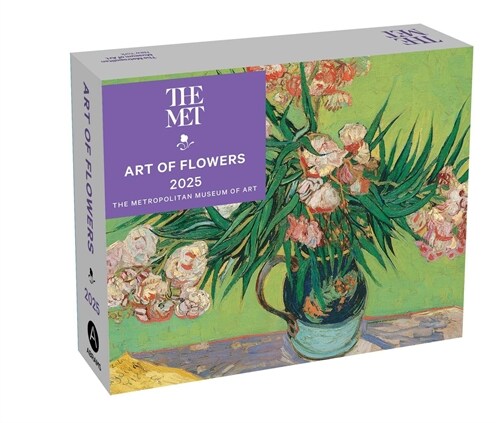 Art of Flowers 2025 Day-To-Day Calendar (Daily)