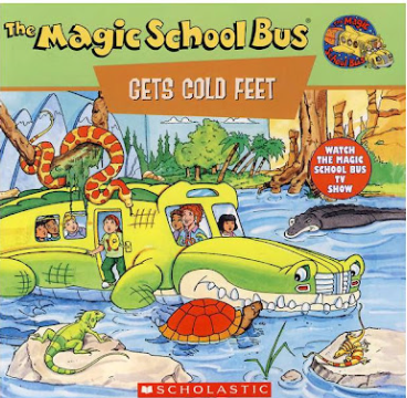 [중고] The Magic School Bus Gets Cold Feet (Paperback)