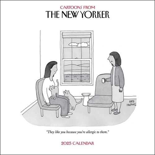 알라딘 Cartoons from The New Yorker 2025 Wall Calendar (Calendar)