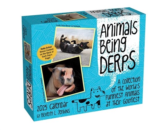 Animals Being Derps 2025 Day-To-Day Calendar (Daily)