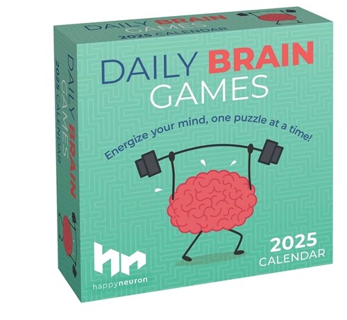 Daily Brain Games 2025 Day-To-Day Calendar: Energize Your Mind, One Puzzle at a Time! (Daily)