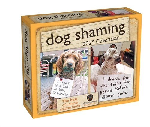 Dog Shaming 2025 Day-To-Day Calendar (Daily)