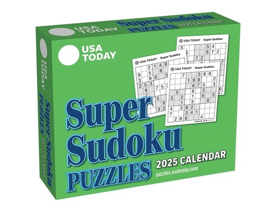 USA Today Super Sudoku 2025 Day-To-Day Calendar (Daily)