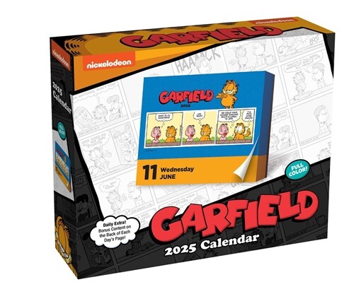 Garfield 2025 Day-To-Day Calendar (Daily)