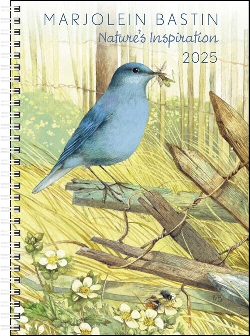 Marjolein Bastin Natures Inspiration 12-Month 2025 Engagement Calendar (Desk)