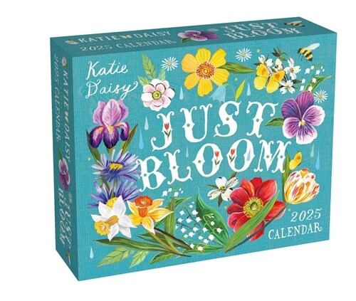 Katie Daisy 2025 Day-To-Day Calendar: Just Bloom (Daily)