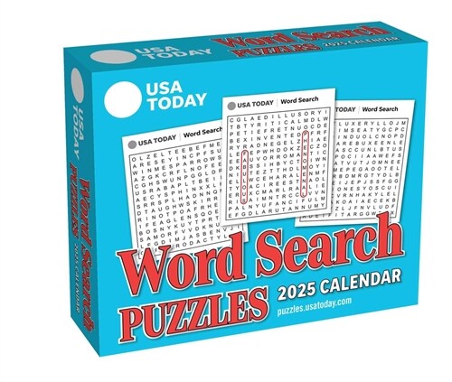 USA Today Word Search 2025 Day-To-Day Calendar (Daily)