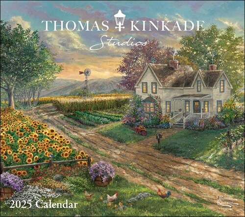 Thomas Kinkade Studios 2025 Deluxe Wall Calendar (Wall)