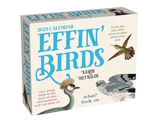 Effin Birds 2025 Day-To-Day Calendar (Daily)