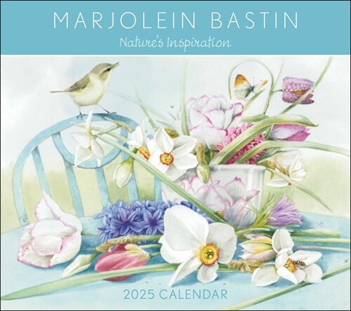 Marjolein Bastin Natures Inspiration 2025 Deluxe Wall Calendar with Print (Wall)