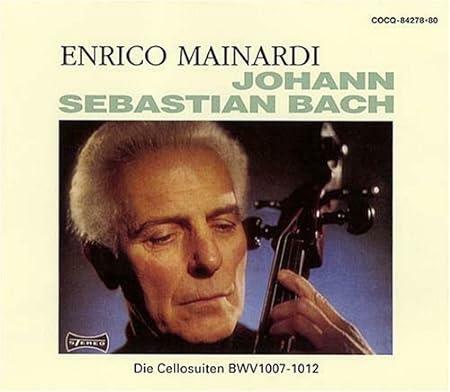 [중고] ENRICO MAINARDI BACH CELLO SUITS 앙리코 마이나르디 바흐 첼로 모음곡 3CD