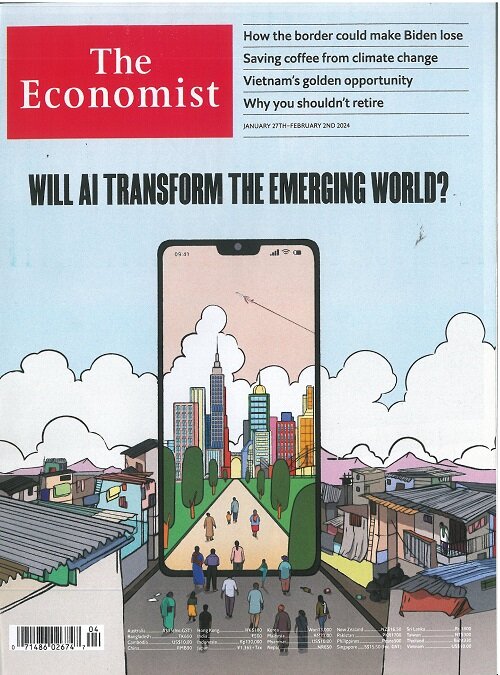 [중고] The Economist (주간 영국판): 2024년 01월 27일