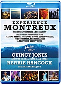 [수입] [3D 블루레이] Quincy Jones & Herbie Hancock - Experience Montreux (2disc: 3D+2D 겸용)