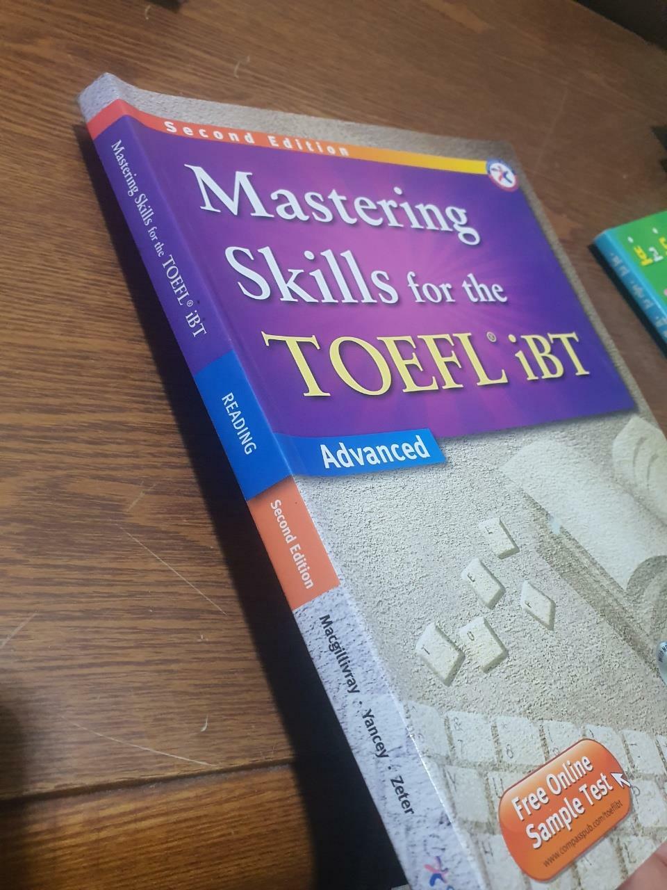 [중고] Mastering Skills for the TOEFL iBT Reading : Advanced (2nd Edition, Paperback + MP3 CD 1장)