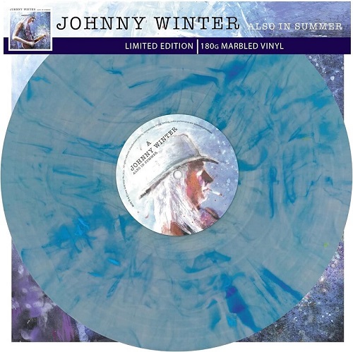 [수입] Johnny Winter - Also In Summer [화이트블루마블 컬러 180g LP]