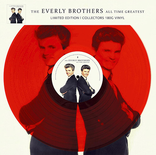 [수입] The Everly Brothers - All Time Greatest [180g 투명레드 컬러반 LP]