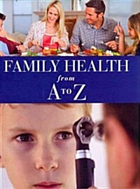 [중고] Family Health from A to Z (Hardcover)
