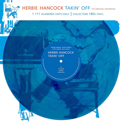 [수입] Herbie Hancock - Takin off [180g 투명블루 컬러반 LP]