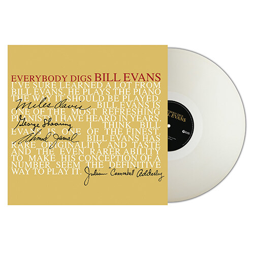 [수입] Bill Evans - Everybody Digs [180g 클리어컬러반 LP]