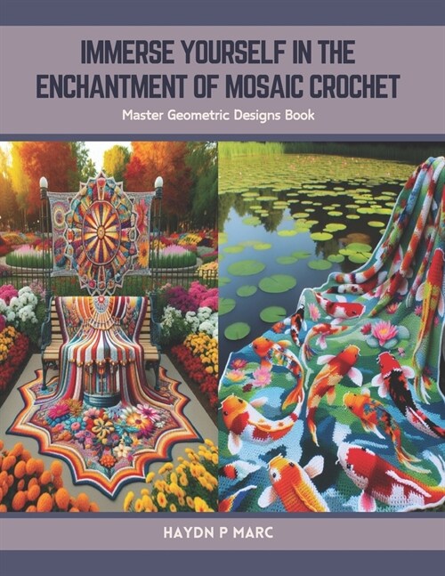 Immerse Yourself in the Enchantment of Mosaic Crochet: Master Geometric Designs Book (Paperback)