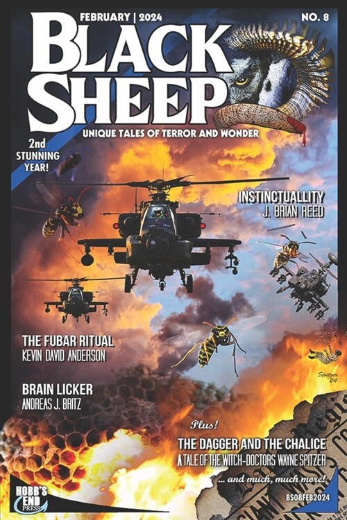 Black Sheep: Unique Tales of Terror and Wonder No. 8: February 2024 (Paperback)