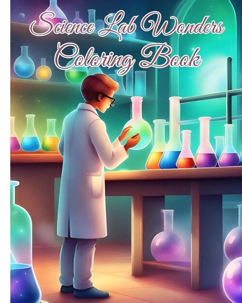 Science Lab Wonders Coloring Book: Suitable for Kindergarten, Kids / Great gift for children who love Science Lab (Paperback)