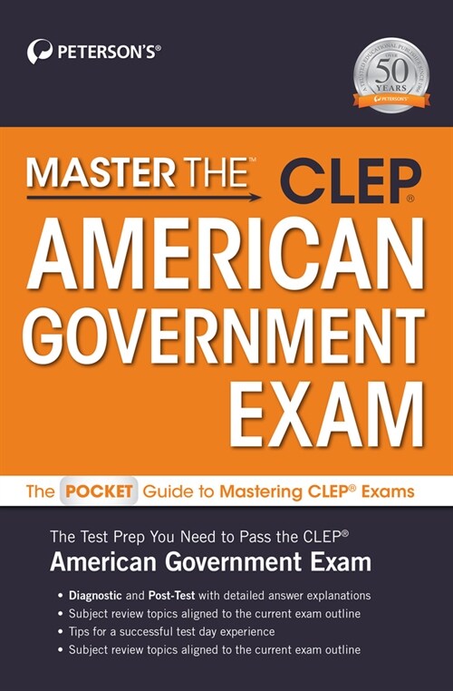 Master The(tm) Clep(c) American Government Exam (Paperback)