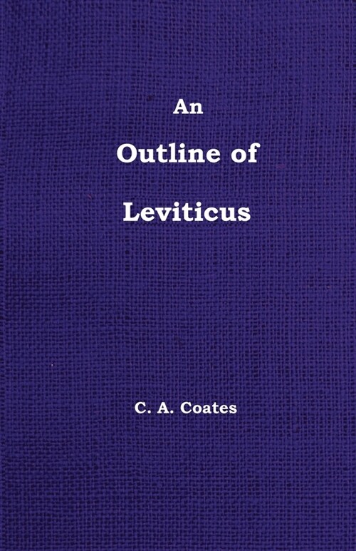 An Outline of Leviticus (Paperback)