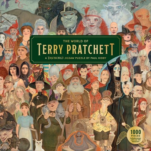 The World of Terry Pratchett: A 1000-Piece Discworld Jigsaw Puzzle by Paul Kidby (Hardcover)
