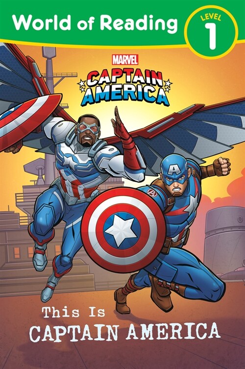 World of Reading: This Is Captain America: Level 1 Reader (Paperback)