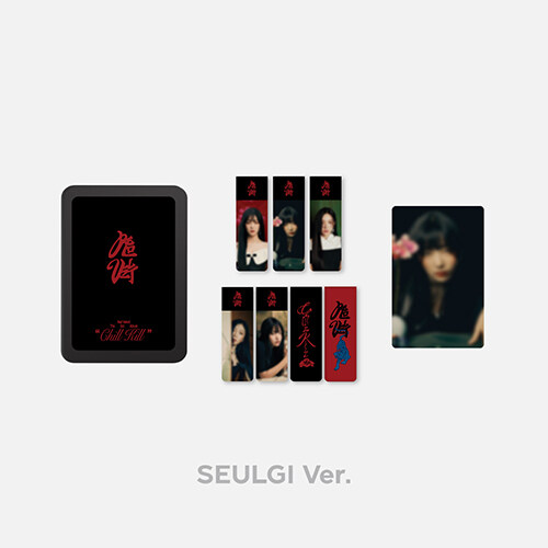 [굿즈][BLACK] Chill Kill - MAGNETIC BOOKMARK (미공개 포토카드 : SEULGI)