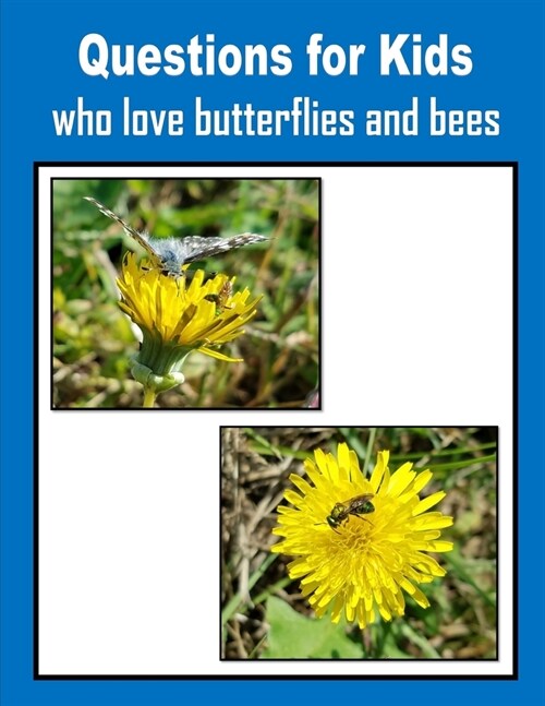 Questions for Kids who love butterflies and bees (Paperback)