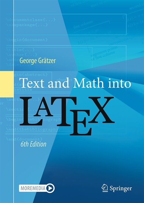 Text and Math Into Latex (Paperback, 6, 2024)