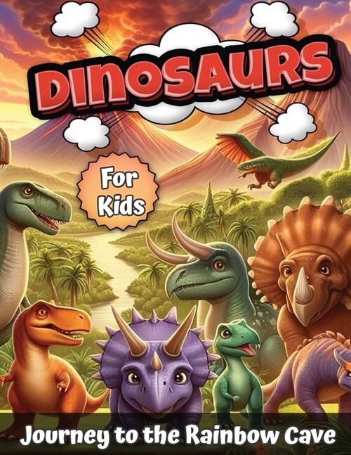 Dinosaurs for kids: Journey to the Rainbow Cave (Paperback)