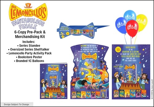 Mr. Lemoncellos Fantabulous Finale 6-Copy Pre-Pack and Merchandising Kit (Trade-only Material)