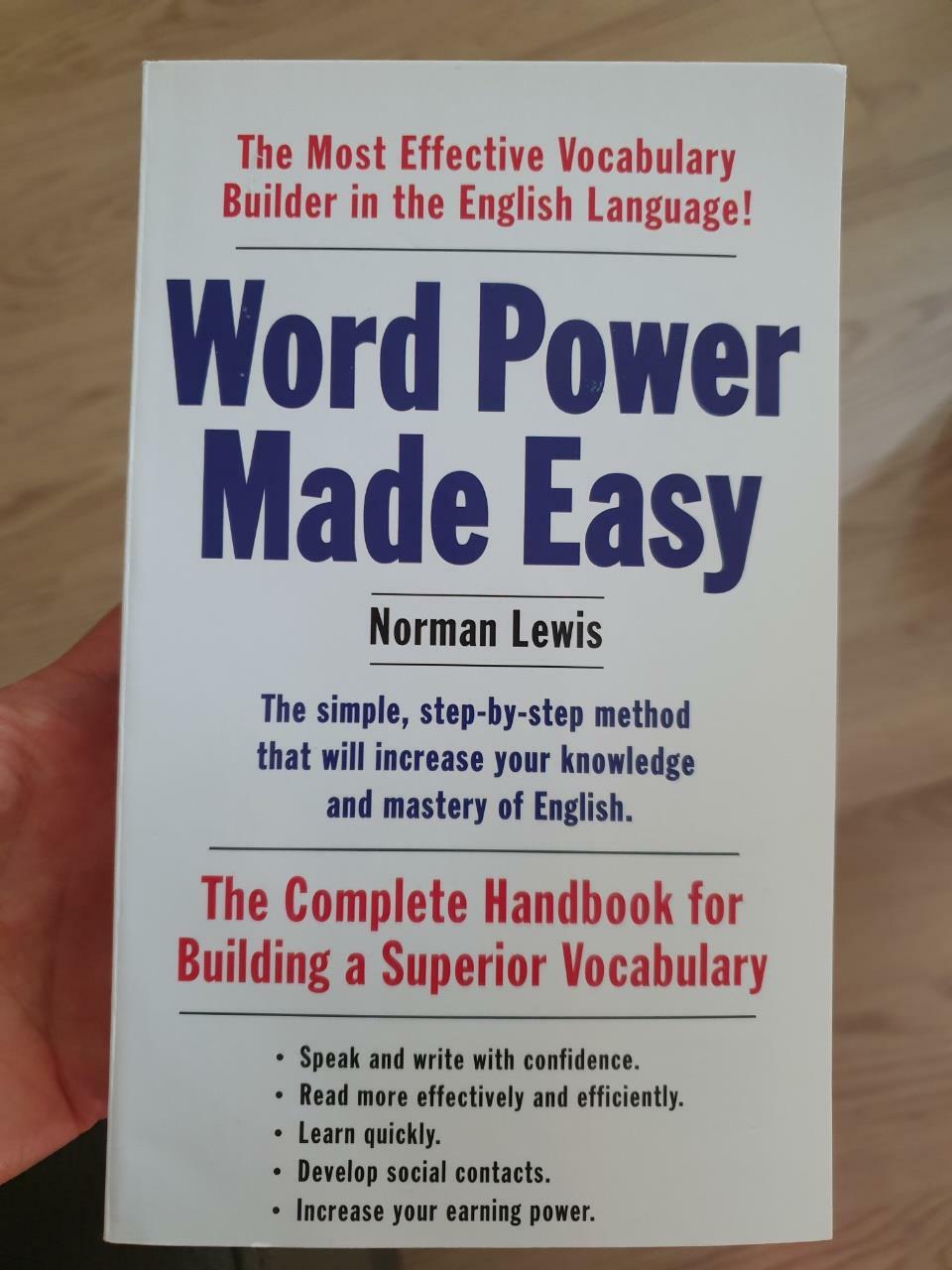 [중고] Word Power Made Easy: The Complete Handbook for Building a Superior Vocabulary (Mass Market Paperback)